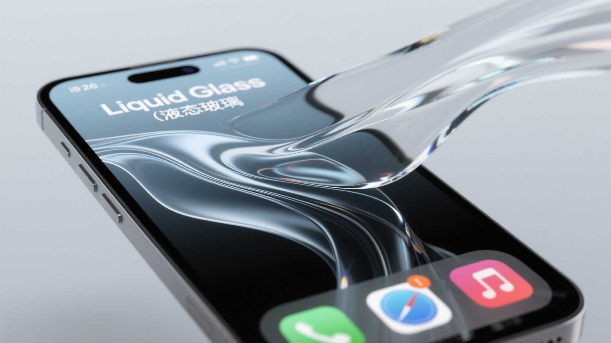 苹果iOS 26引入液态玻璃新视觉效果 引发用户热议两极分化