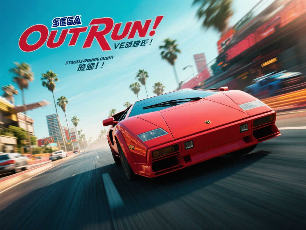 SEGA经典赛车游戏《Out Run》将拍真人电影!《变形金刚》导演掌镜 SEGA经典赛车游戏《Out Run》将拍真人电影!《变形金刚》导演掌镜