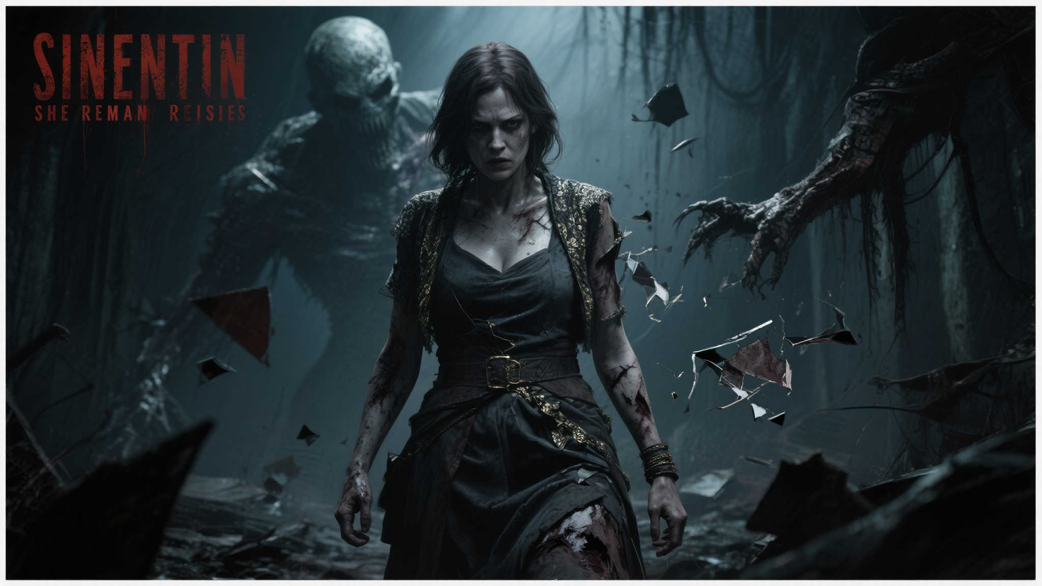 《寂静岭f》最新画面公开：女主角破衣迎战怪兽