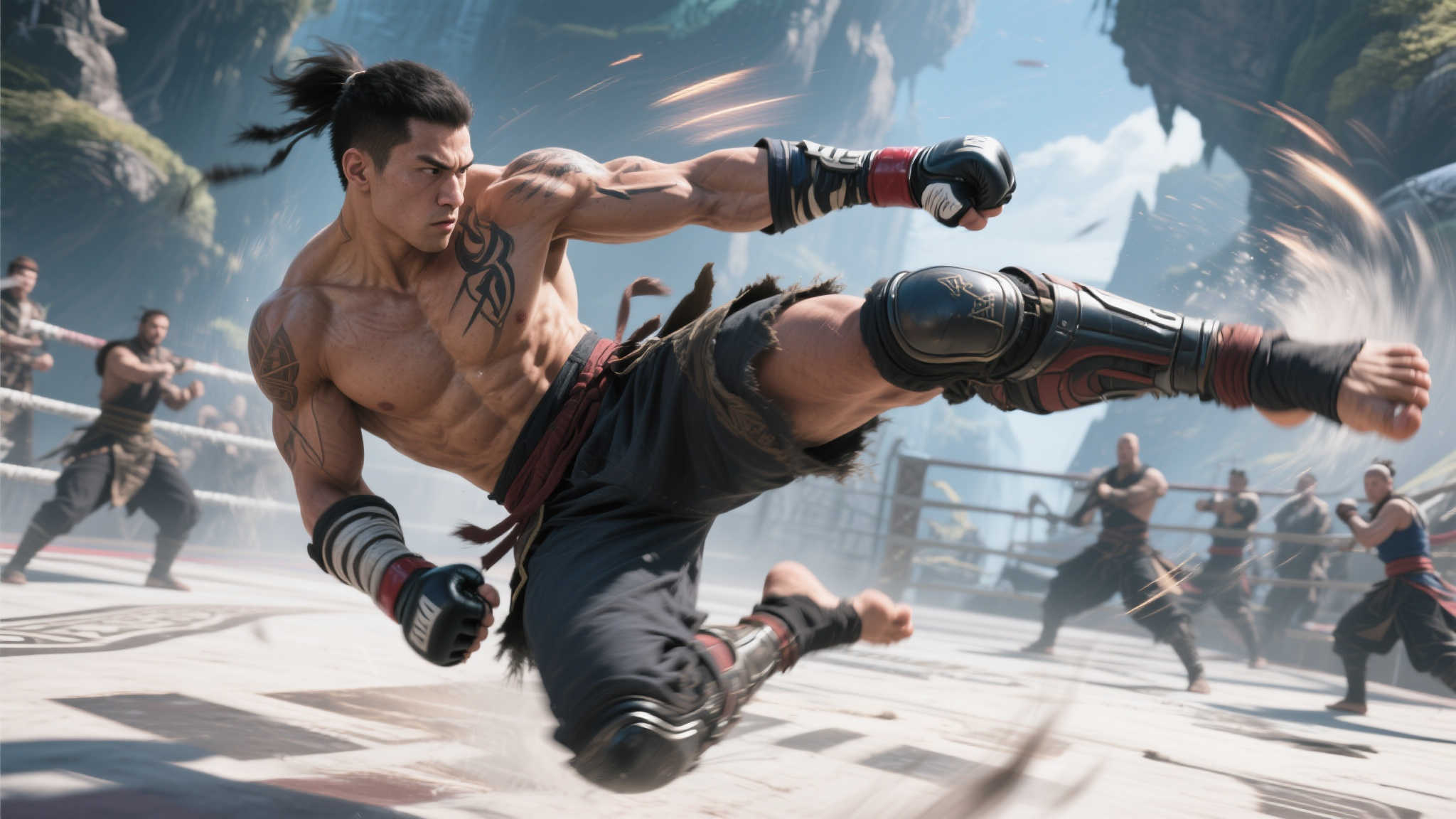 《剑星》战斗系统预览曝光：高能腿技抢眼